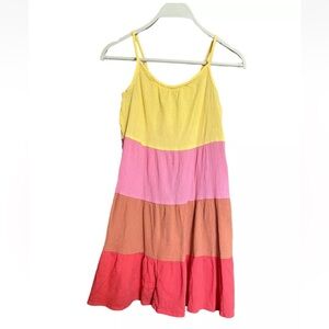 Oshkosh Bgosh Girls Tiered Sun Dress Size 10